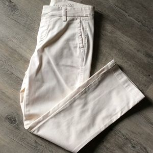 J. Crew “Sammie” Pant in Cream